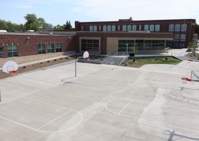 Outdoor Basketball Court